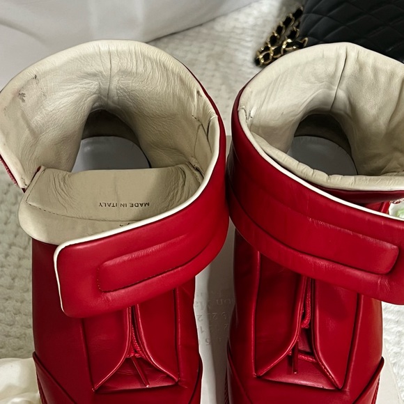 Mason Margiela Future 22 Sneakers RED Size 42 US9 - Picture 4 of 9